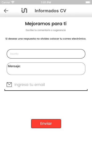Скриншоты Informados CV