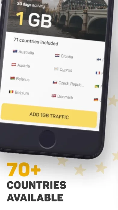 eSIM: your virtual travel sim سکرین شاٹس
