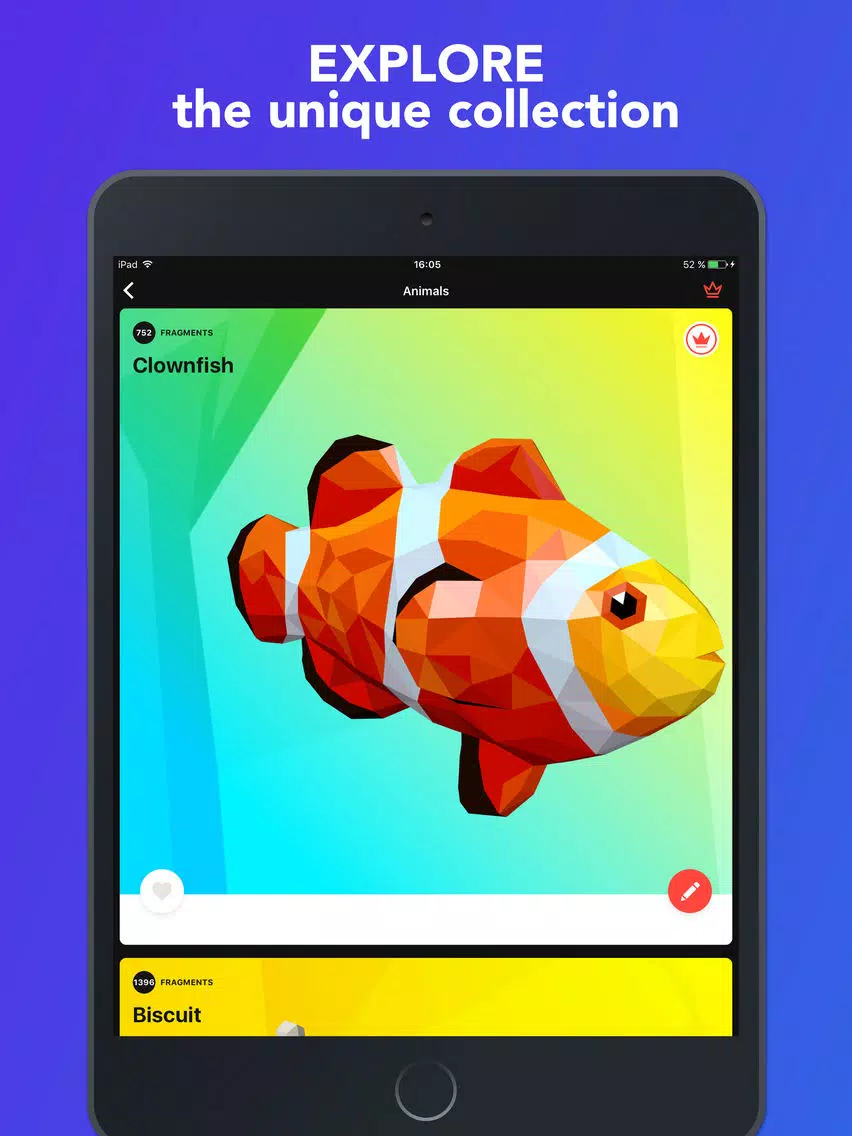 Loly-Poly 3D: draw by polygon iPad  Screenshots