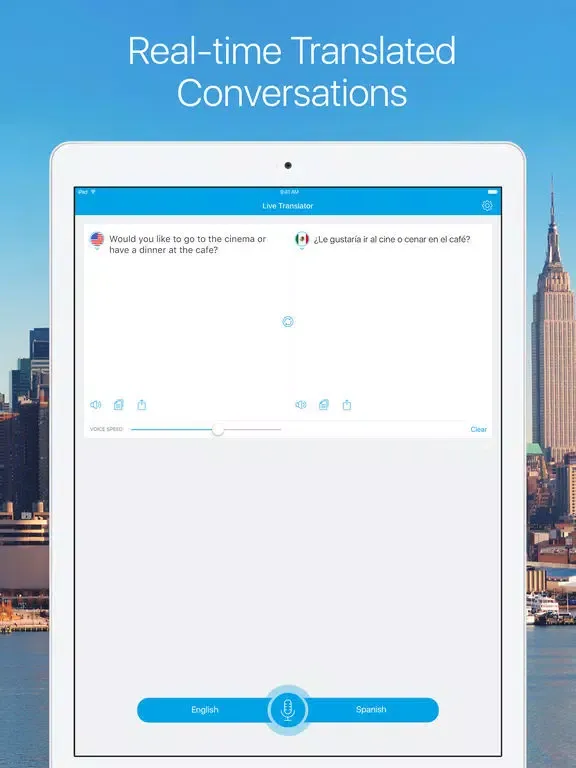 Screenshot di Live Translator: Translate App iPad 