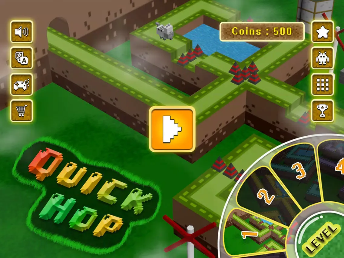 Ảnh chụp màn hình của Quick Hop iPad 