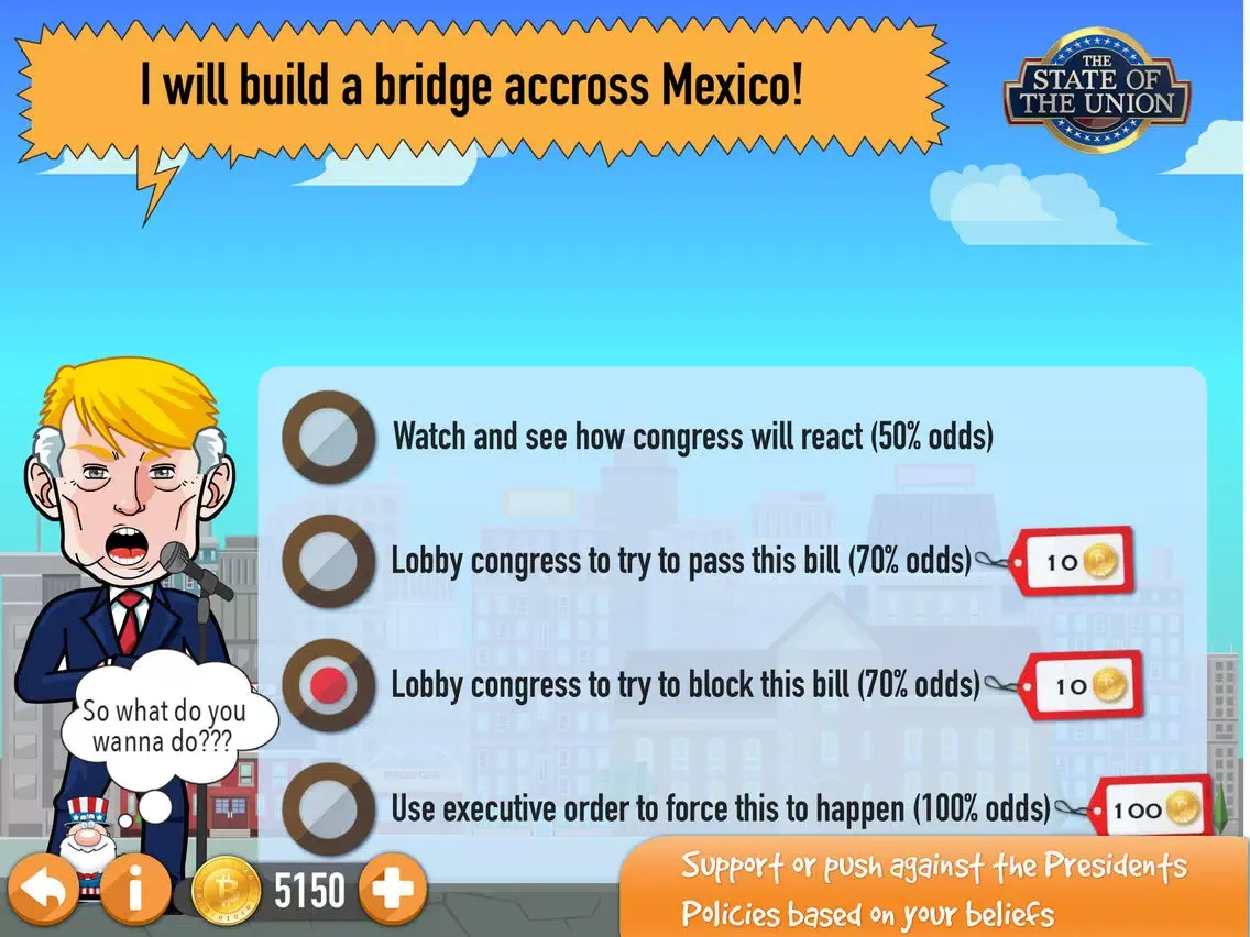 تصاویر Happy Americans: Your US Elections Crystal-ball iPad 