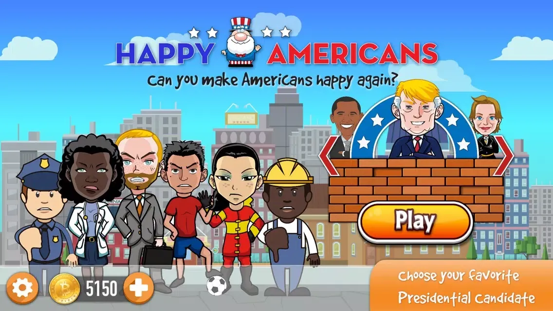 تصاویر Happy Americans: Your US Elections Crystal-ball