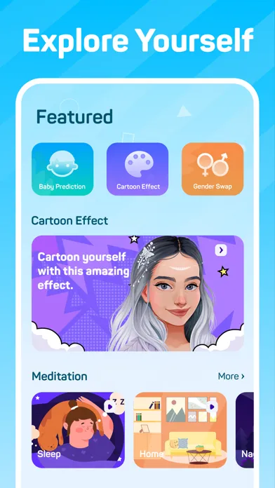 KnowMe-AI Face Editor&Quizzes Screenshots