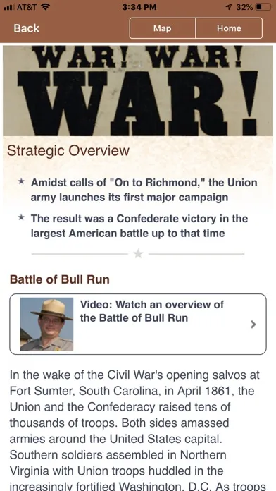 Bull Run Battle App স্ক্রিনশট