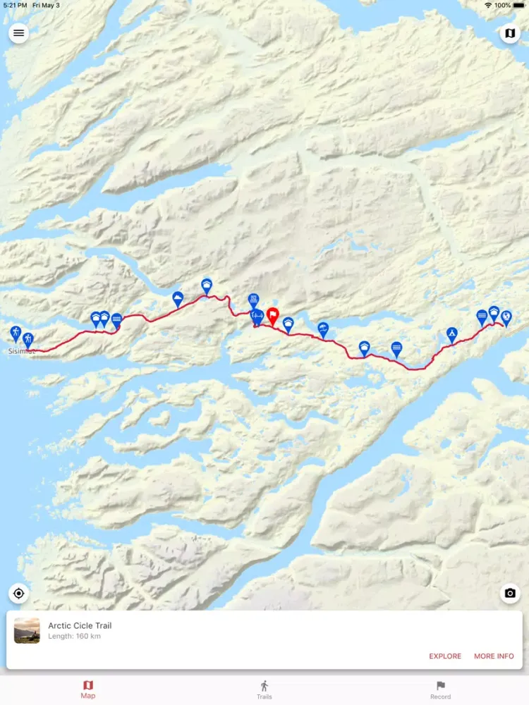 Greenland GPS iPad 應用截圖