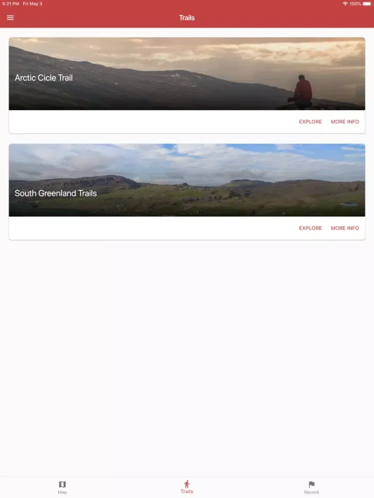 Greenland GPS iPad 應用截圖