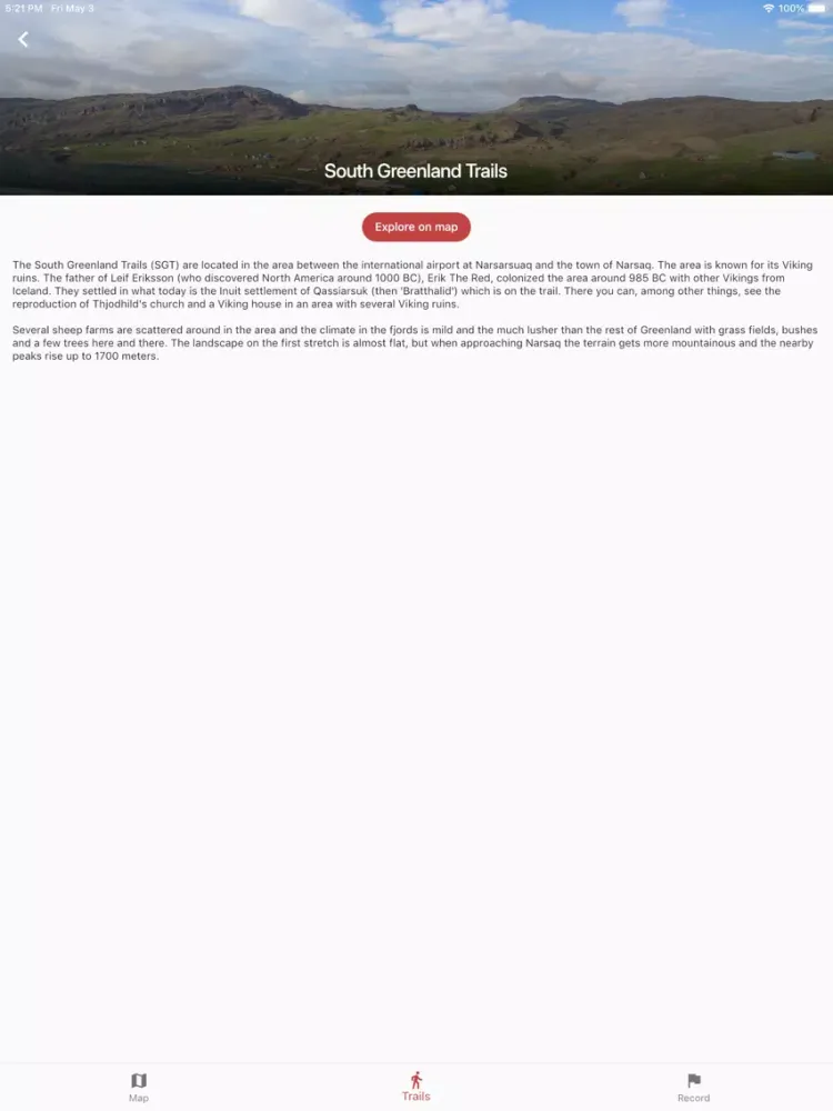 Greenland GPS iPad 應用截圖