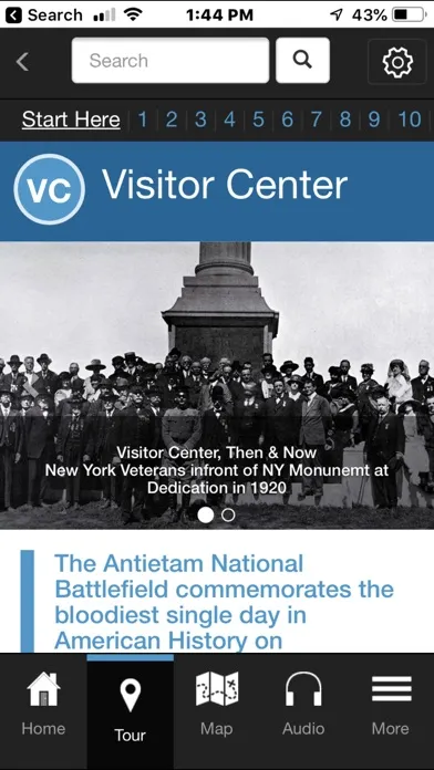 Скриншоты Antietam Trail Map App