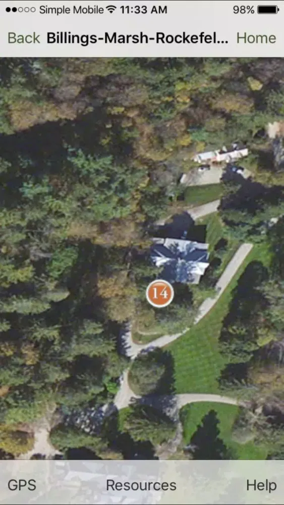Woodstock Vermont Civil WarTour by the National Park Service سکرین شاٹس