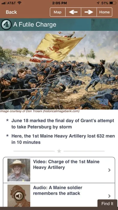 Capturas de pantalla de Petersburg Battle App