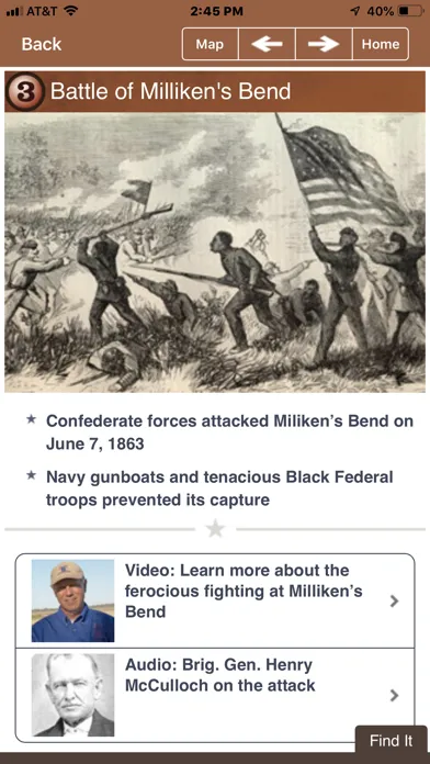 Vicksburg Battle App 스크린샷