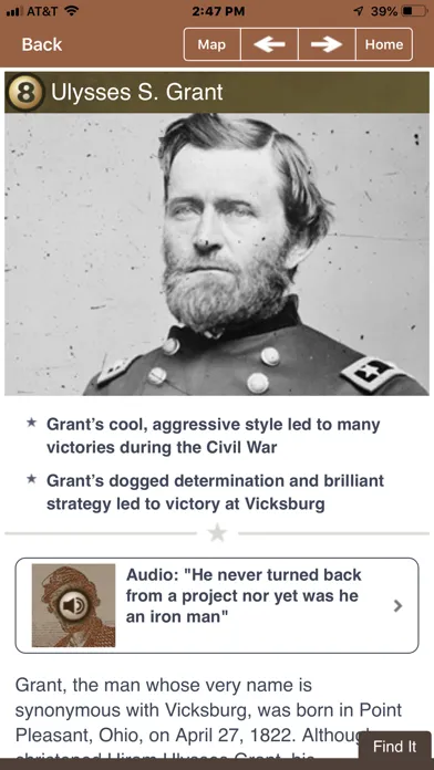 Vicksburg Battle App 스크린샷