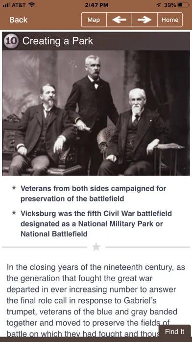 Vicksburg Battle App 스크린샷