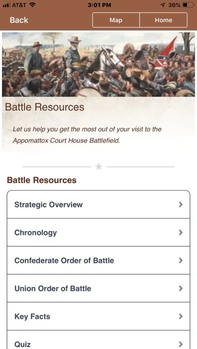 Appomattox Battle App Ekran Görüntüleri