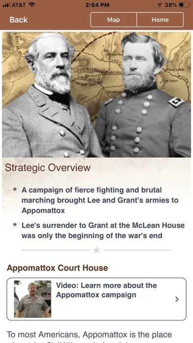 Appomattox Battle App Ekran Görüntüleri