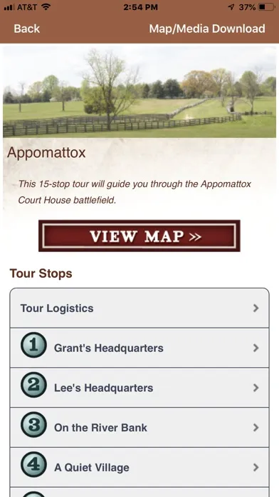 Appomattox Battle App Ekran Görüntüleri