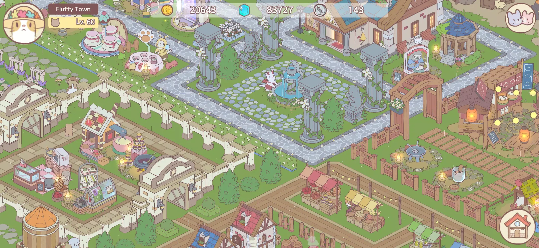 Cats & Soup: Fluffy Town Screenshots