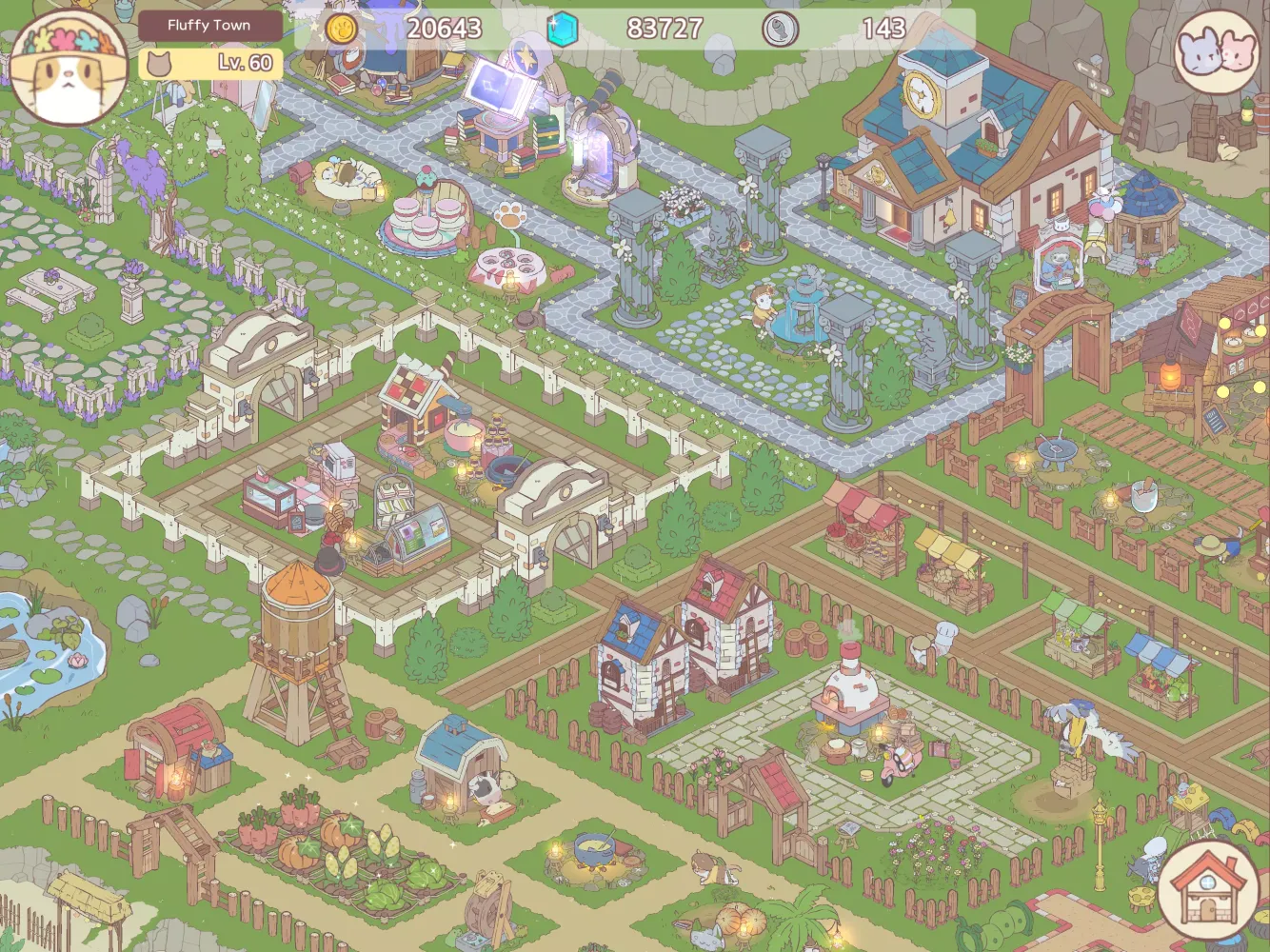 Cats & Soup: Fluffy Town Screenshots