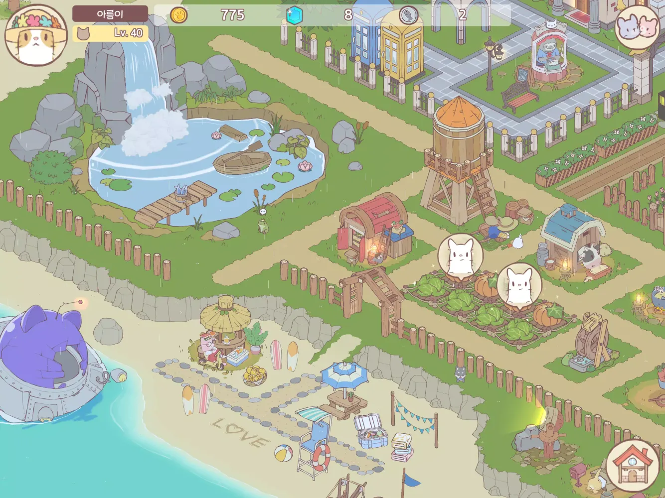 Cats & Soup: Fluffy Town Screenshots