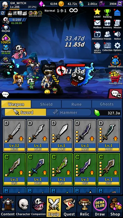 Zrzuty ekranu IDLE Death Knight - AFK RPG