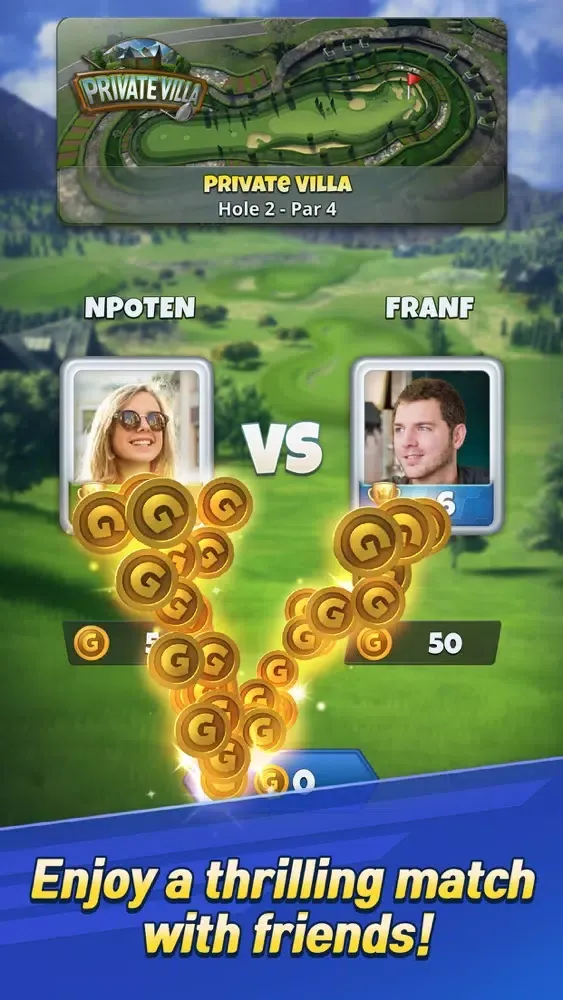 Tangkapan layar Golf Challenge