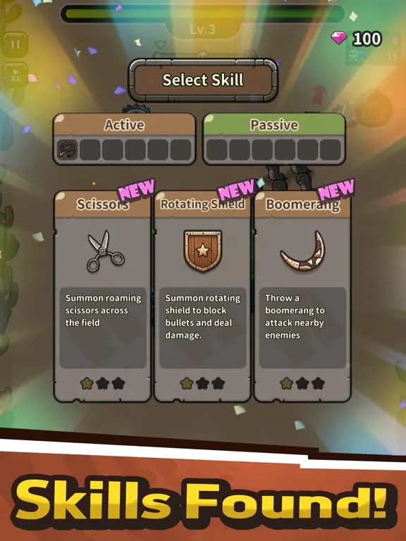 Tangkapan skrin Survival Raiders iPad 