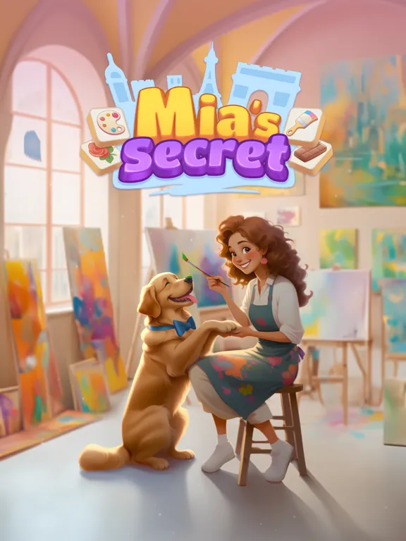 Скриншоты Mia’s Secret: Tile Match Story iPad 