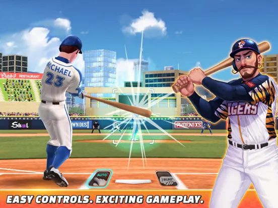 Baseball Clash: Real-time game iPad  Screenshots
