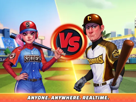 Baseball Clash: Real-time game iPad  Screenshots