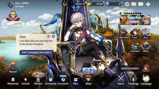 Capturas de tela do Brave Nine - Tactical RPG