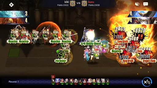 Capturas de tela do Brave Nine - Tactical RPG