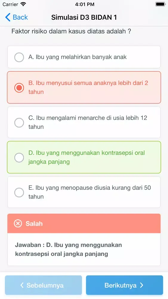 NEO D3 Bidan: Simulasi 1 Screenshots