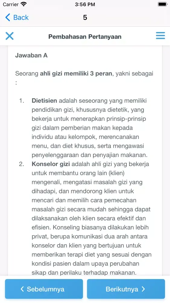 Zrzuty ekranu NEO Dietisien: Latihan 2