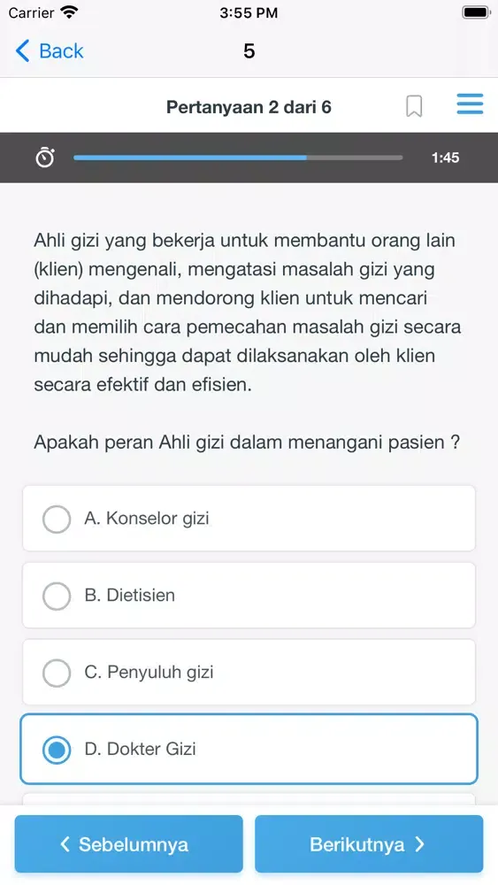 NEO Nutrisionis: Latihan 2應用截圖