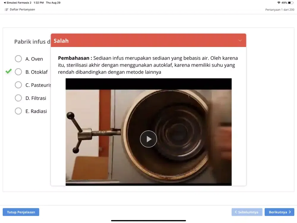 Capturas de pantalla de Neo Farmasis : Simulasi 1 iPad 