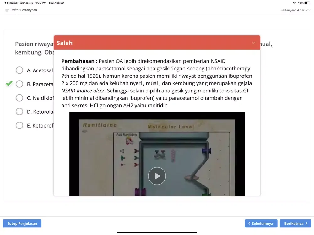 Capturas de pantalla de Neo Farmasis : Simulasi 1 iPad 