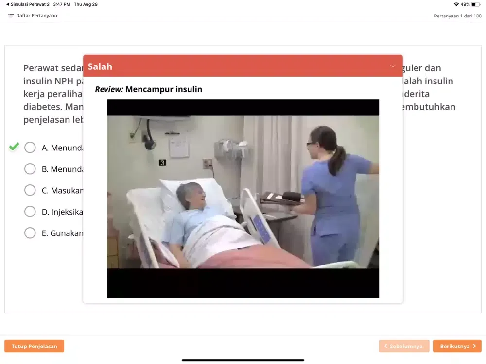 NEO D3 Perawat : Latihan 2 iPad  スクリーンショット