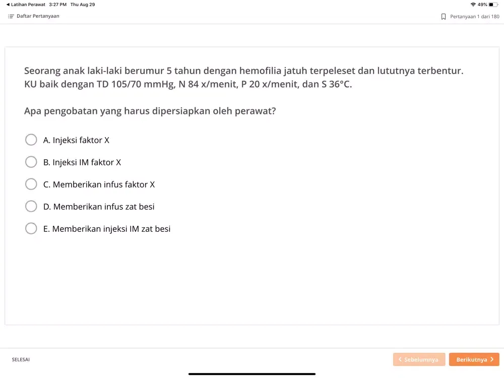 Captures d'écran de NEO D3 Perawat : Latihan 3 iPad 