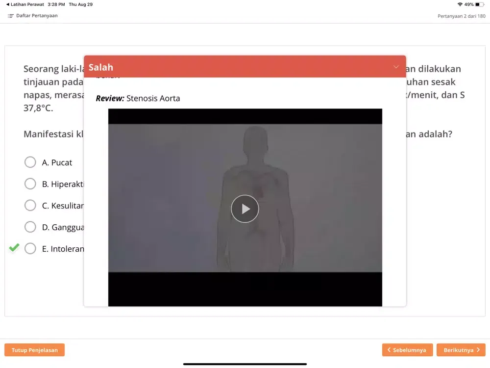 Captures d'écran de NEO D3 Perawat : Latihan 3 iPad 
