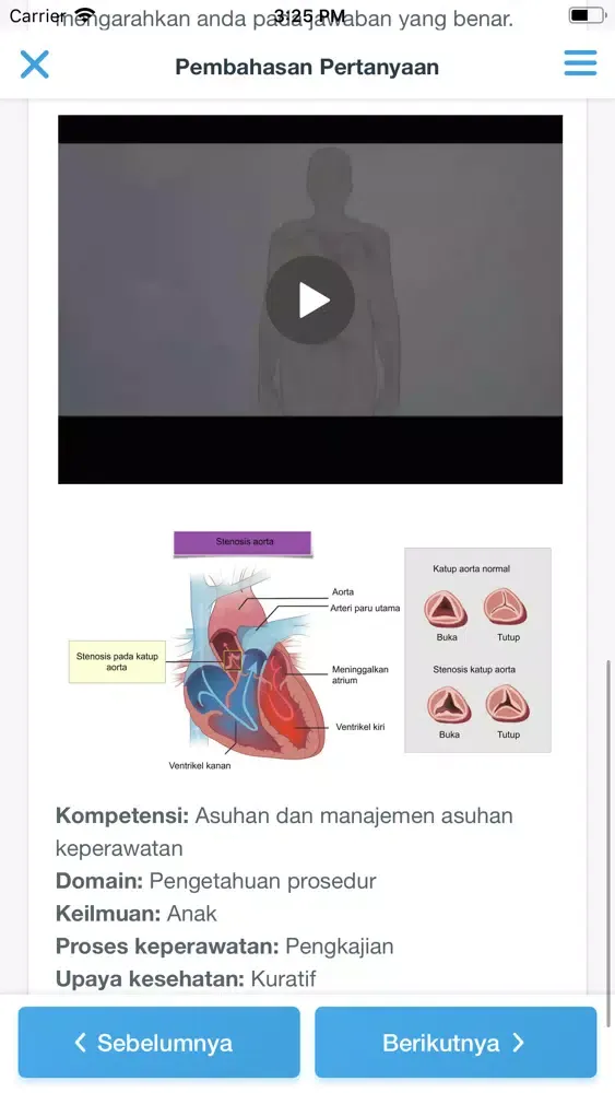 Captures d'écran de NEO D3 Perawat : Latihan 3