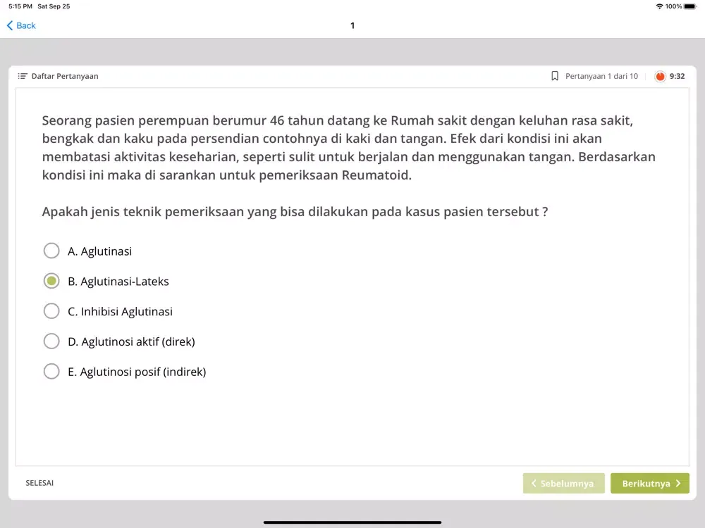 NEO TLM: Latihan 2 iPad 应用截图