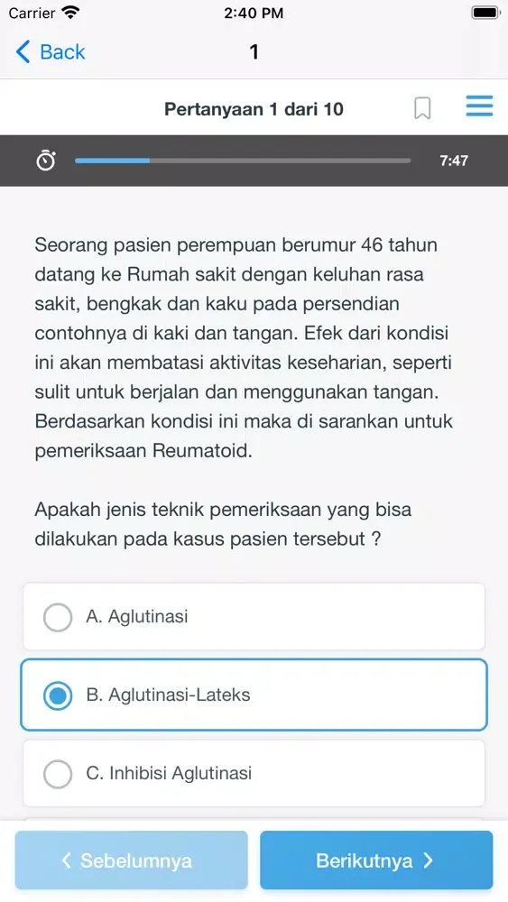 NEO TLM: Latihan 2应用截图