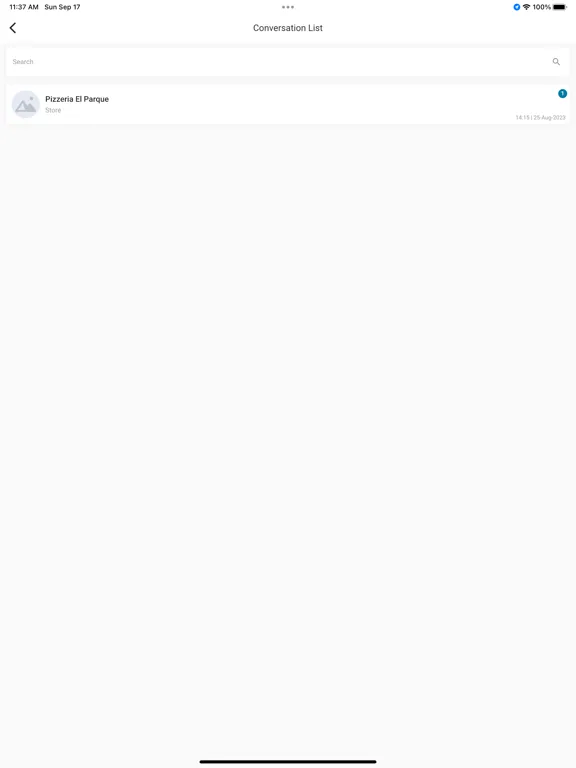 Tangkapan layar Nep Delivery iPad 