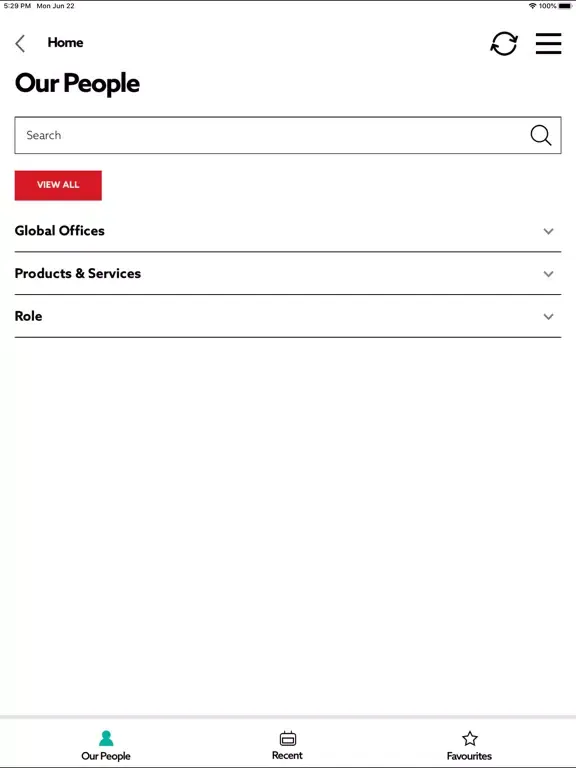 Sunderland Marine Contacts iPad  스크린샷