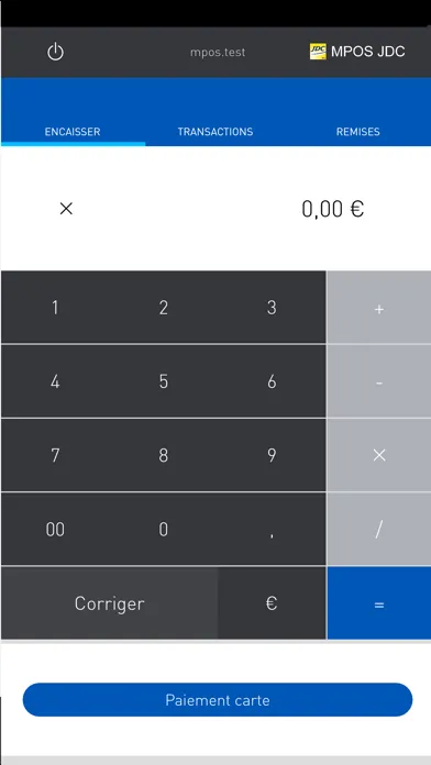 Capturas de pantalla de MPOS JDC