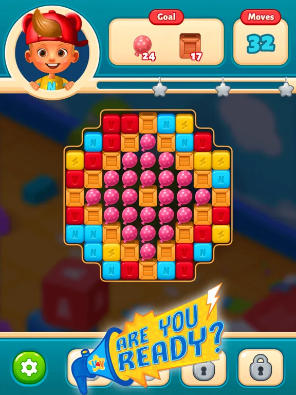 Ảnh chụp màn hình của Vlad & Niki Match iPad 