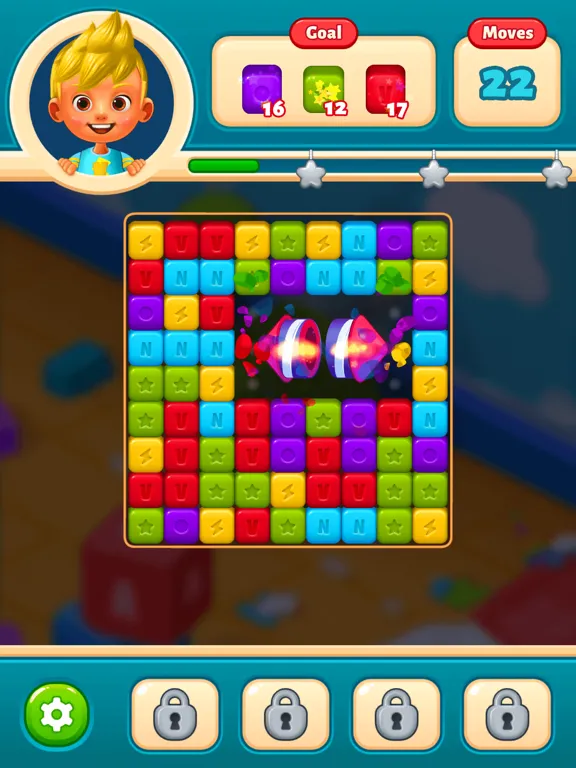 Ảnh chụp màn hình của Vlad & Niki Match iPad 