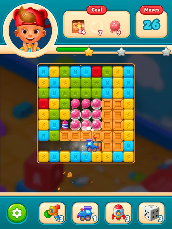 Ảnh chụp màn hình của Vlad & Niki Match iPad 