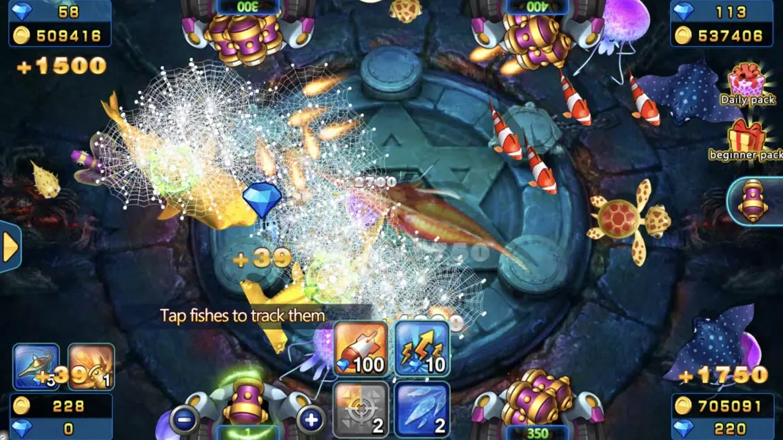 Ocean War - Crazy Shooting سکرین شاٹس